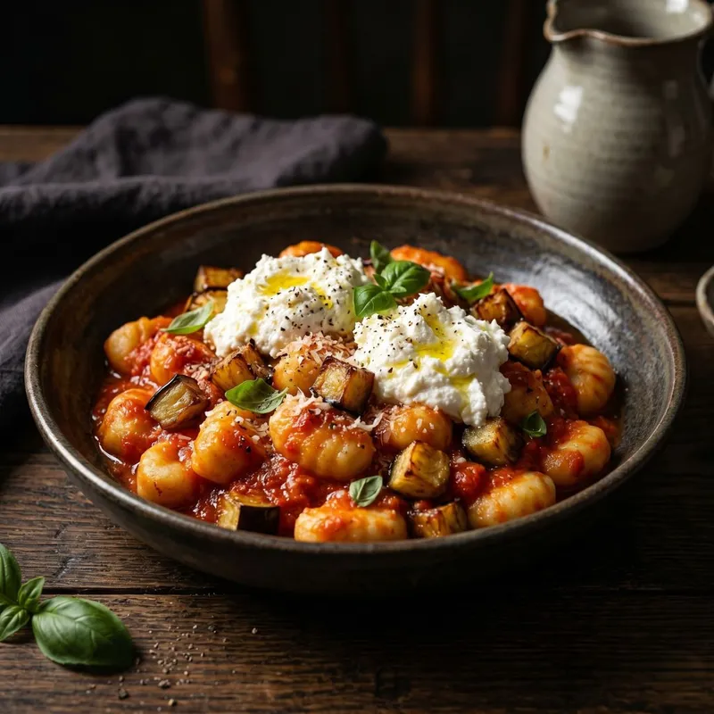 Gnocchi di Patate alla Norma